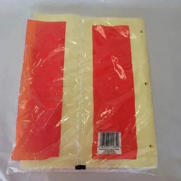 Staples Economy Insertable Paper Dividers 5-Tab Clear 6 Sets/PK 493302 - Picture 4 of 4